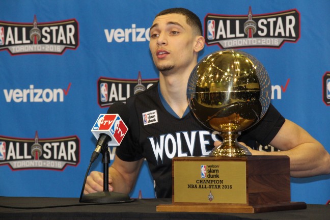 Nba All Star Da Smac Yarismasini Zach Lavine Kazandi Lavine In Smaclari Video