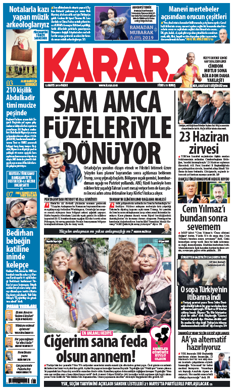 Sam Amca Fuzeleriyle Donuyor